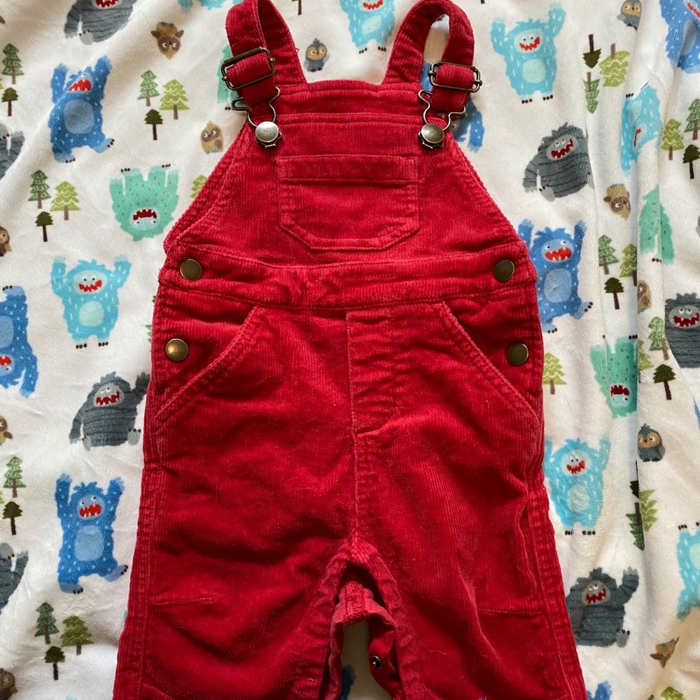 Hanna Anderson baby overalls